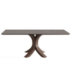 セラミック＆アッシュ材テーブル - 多層板仕様の洗練されたデザイン hagst-322