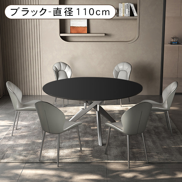 多層セラミックテーブル - ステンレス脚のスタイリッシュデザイン hagst-5368