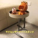 おしゃれな合成皮革＆無垢材センターテーブル - モダンデザインでリビングを彩る卓上家具 hakt-5149