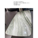 大理石テーブル 高級ステンレス脚 使いやすい多層板デザイン おしゃれなダイニングテーブル hbso-3017