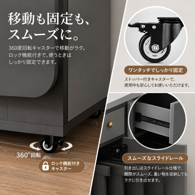 無垢材グレー折りたたみダイニングテーブルチェア収納式金属脚 hbwe-3465