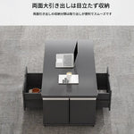 センターテーブル グレー カラー1 合皮 セラミック hbwe-3474