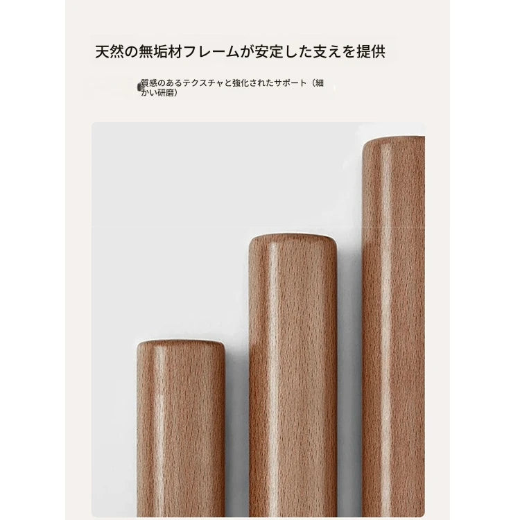シープボア・無垢材・PUレザー使用のおしゃれなリビングチェア｜モダンデザインで快適な座り心地 hch-3088