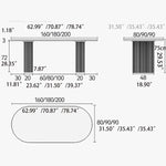 モダンでスタイリッシュな合成皮革チェア – 高級感あふれる快適な座り心地 hfcjp-4002