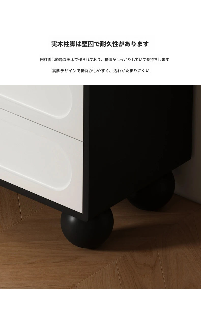 無垢材パイン製シンプルデザインキャビネット｜多層板収納家具｜モダンリビングスタイル hfgxc-4860