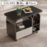 岩板ミニサイドテーブル 小型 ラグジュアリー感 移動式 家庭用 ティーテーブル リビング hgf-5385