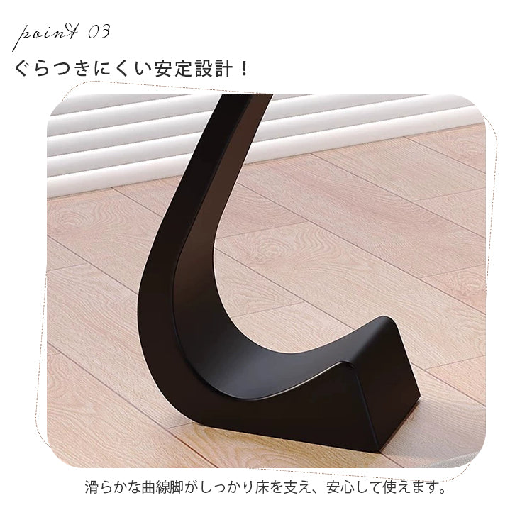 高級感漂う岩板製小型サイドテーブル リビングやベッドサイドに最適 hgf-5386