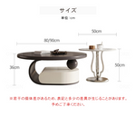 ミルキーフレンチアメリカンヴィンテージ ローテーブル＆サイドテーブルモダンシンプル hj-4496