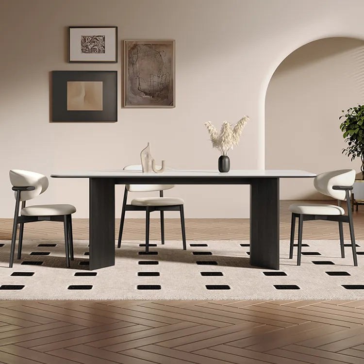 テーブル ホワイト ブラック カラー1 カラー2 カラー3 カラー4 セラミック 多層板 hjj-3640