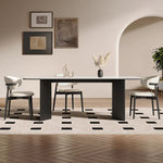 テーブル ホワイト ブラック カラー1 カラー2 カラー3 カラー4 セラミック 多層板 hjj-3640