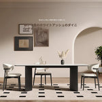 テーブル ホワイト ブラック カラー1 カラー2 カラー3 カラー4 セラミック 多層板 hjj-3640