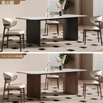 テーブル ホワイト ブラック カラー1 カラー2 カラー3 カラー4 セラミック 多層板 hjj-3640