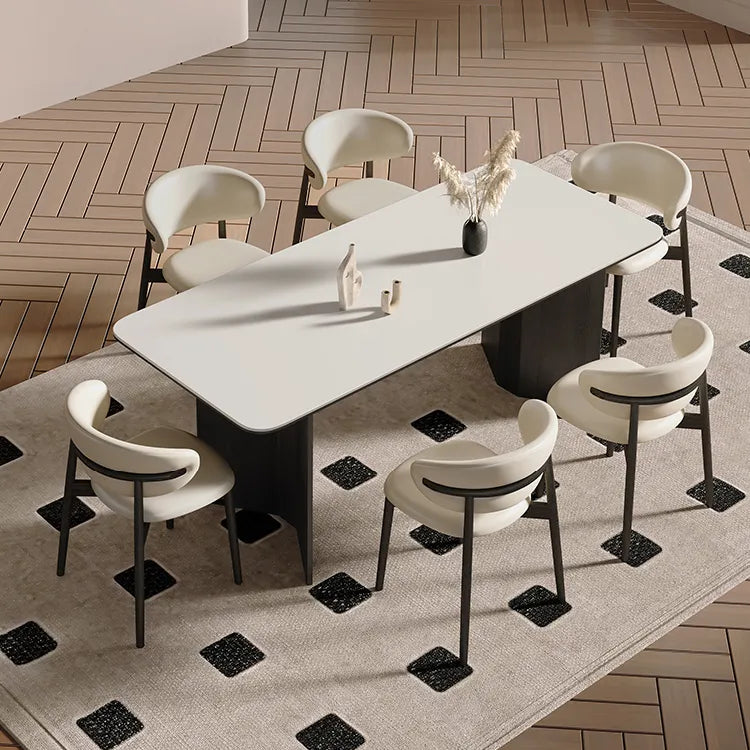 テーブル ホワイト ブラック カラー1 カラー2 カラー3 カラー4 セラミック 多層板 hjj-3640