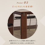 法式復古岩板長方形実木ダイニングテーブル hjj-3646