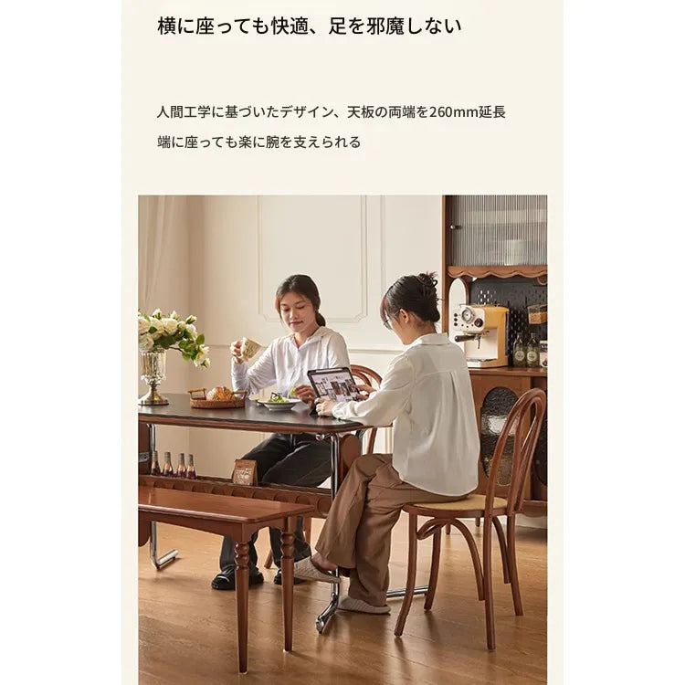 テーブル ホワイト ブラック ベージュ セラミック アッシュ材 多層板 ステンレス hjj-3648