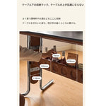 テーブル ホワイト ブラック ベージュ セラミック アッシュ材 多層板 ステンレス hjj-3648