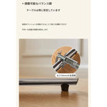 テーブル ホワイト ブラック ベージュ セラミック アッシュ材 多層板 ステンレス hjj-3648