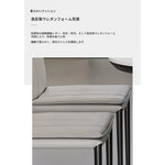 テーブル ホワイト セラミック 無垢材 hjj-3649