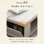 セラミック天板+パイン材 センターテーブル 北欧風モダンデザイン hjl-1179