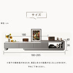 セラミック パイン製の高級テレビ台 | モダンデザイン & 耐久性 hjl-1186