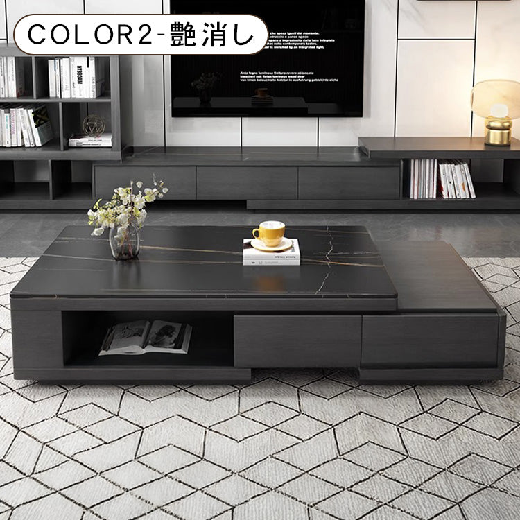 セラミック製センターテーブル｜高級感あふれるデザインと抜群の耐久性 hjl-1187