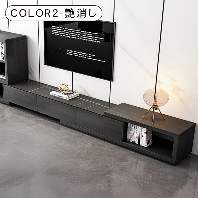 【高級セラミック製テレビ台】エレガントなデザインでリビングを一新 hjl-1188