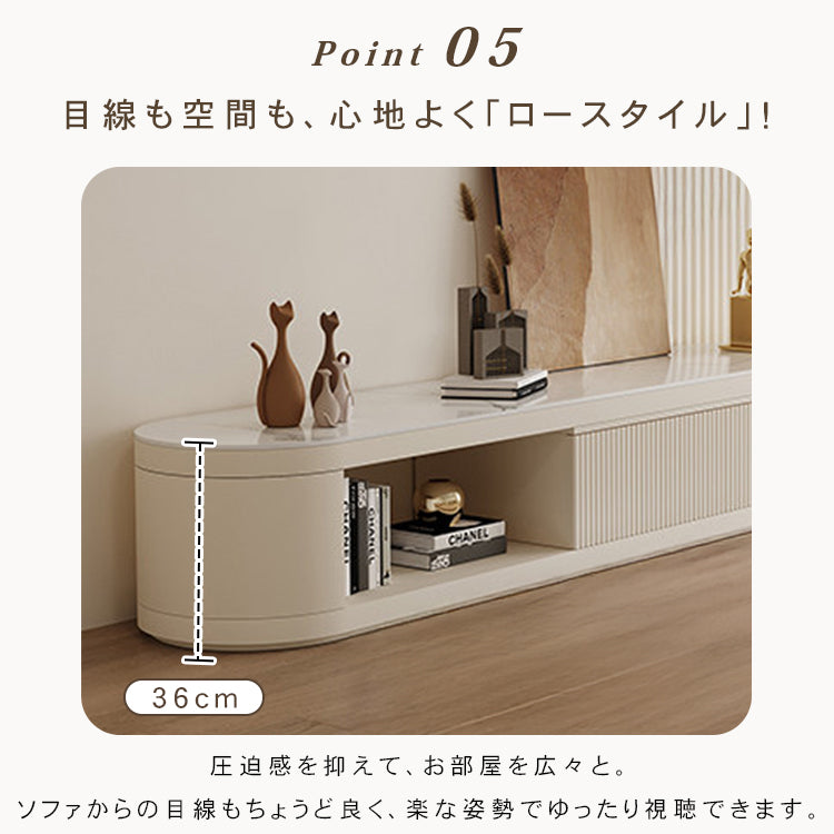 高級セラミック製テレビ台 - 美しいデザインと耐久性を兼ね備えた一品 hjl-1198