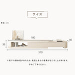 高級セラミック製テレビ台 - 美しいデザインと耐久性を兼ね備えた一品 hjl-1198