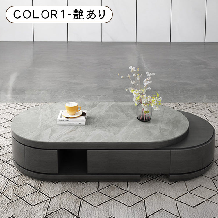 セラミック パイン製モダンセンターテーブル | 高級感あふれるデザイン | リビングルームに最適 hjl-1201