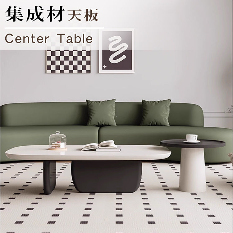 「スタイリッシュなデザインのセンターテーブル - 高品質の材質使用」 hjl-1219