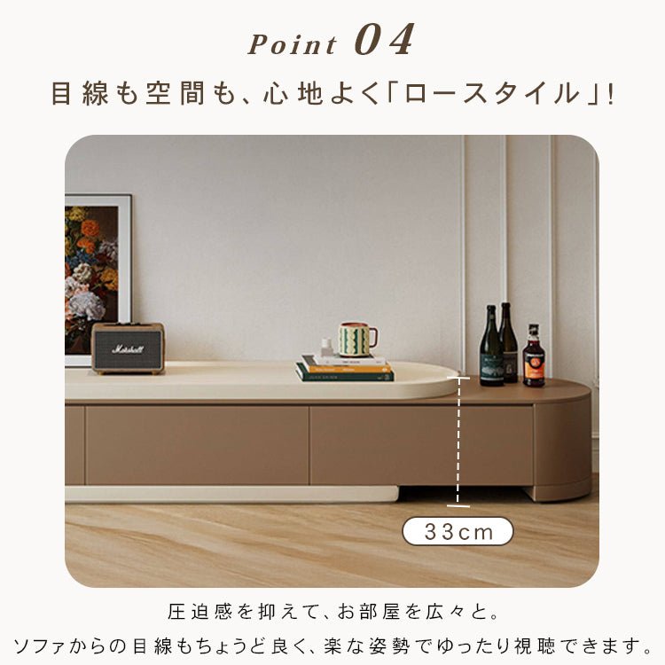 天然パイン家具 テレビ台 無垢材使用 収納力抜群のデザイン hjl-1235