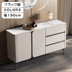 セラミック天板塗装仕上げ収納サイドボードイタリアンモダン hjl-2533