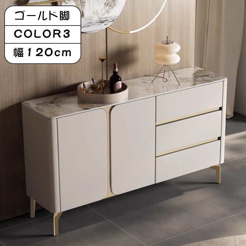 セラミック天板塗装仕上げ収納サイドボードイタリアンモダン hjl-2533