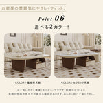 セラミック天板ローテーブル リビング用 収納付き ミニマルモダン ヴィンテージ風 hjl-5668