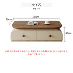 ウォールナット調 長方形ローテーブル 小型サイズ／リビング用 落ち着いた北欧風デザイン hjl-5670