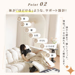 【快適な居心地】高品質パイン材多層板使用 おしゃれなポリエステル繊維ソファー hksc-991