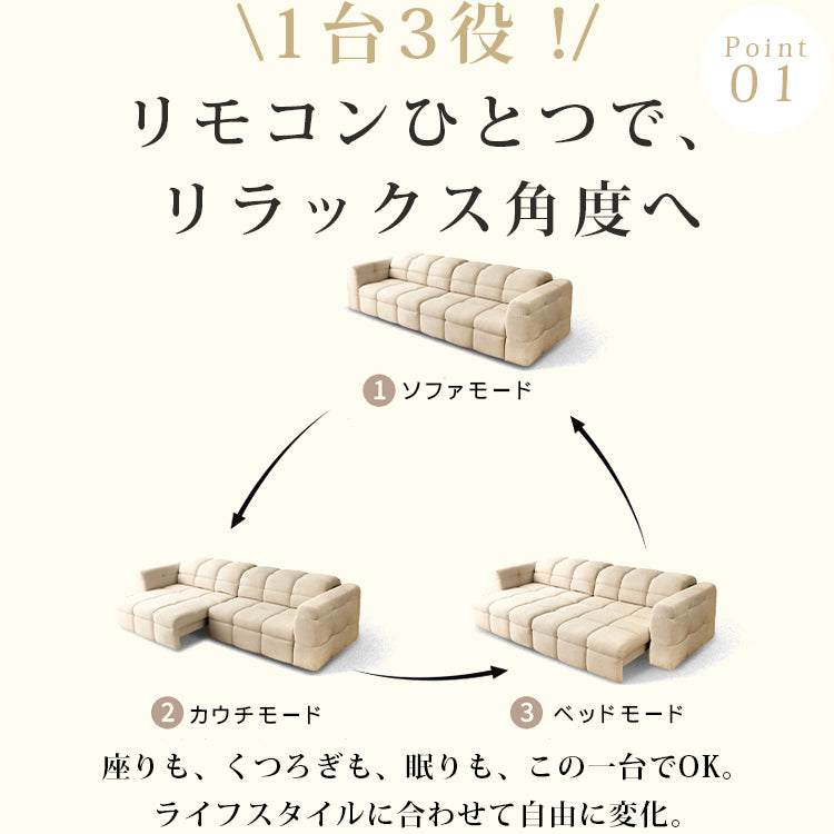 贅沢パイン多層板ソファー - 快適ポリエステル繊維使用 hksc-992