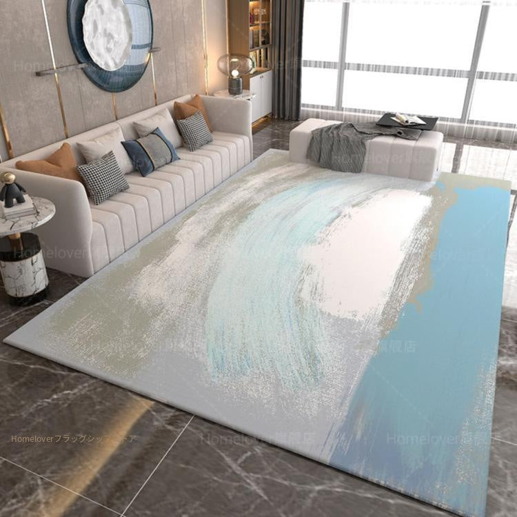 北欧風 カラフルラグ ラグマット リビング ソファ前 カーペット 寝室 おしゃれ インテリア hl-08