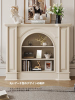 チェリーヴァーチ多層板キャビネット｜洗練されたデザインの収納家具｜リビング・オフィスに最適 hl-4903