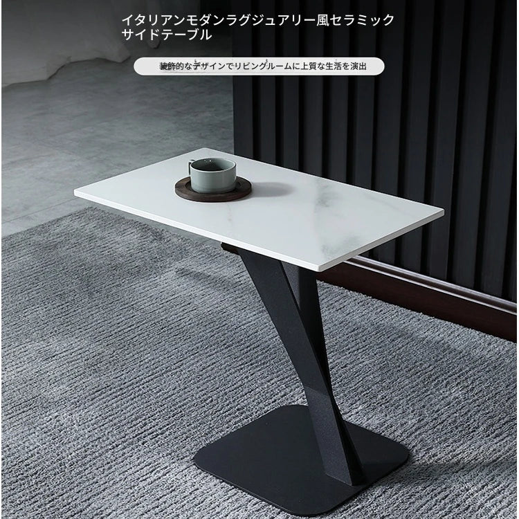 洗練されたセラミック製センターテーブル - モダンデザインとエレガントなインテリアに最適！ hldjj-3019