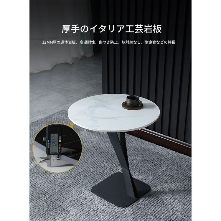 洗練されたセラミック製センターテーブル - モダンデザインとエレガントなインテリアに最適！ hldjj-3019