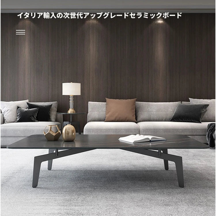 モダンセラミックセンターテーブル - スタイリッシュデザインでリビングを引き立てる！ hldjj-3022