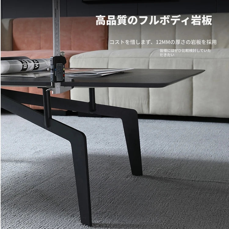 モダンセラミックセンターテーブル - スタイリッシュデザインでリビングを引き立てる！ hldjj-3022