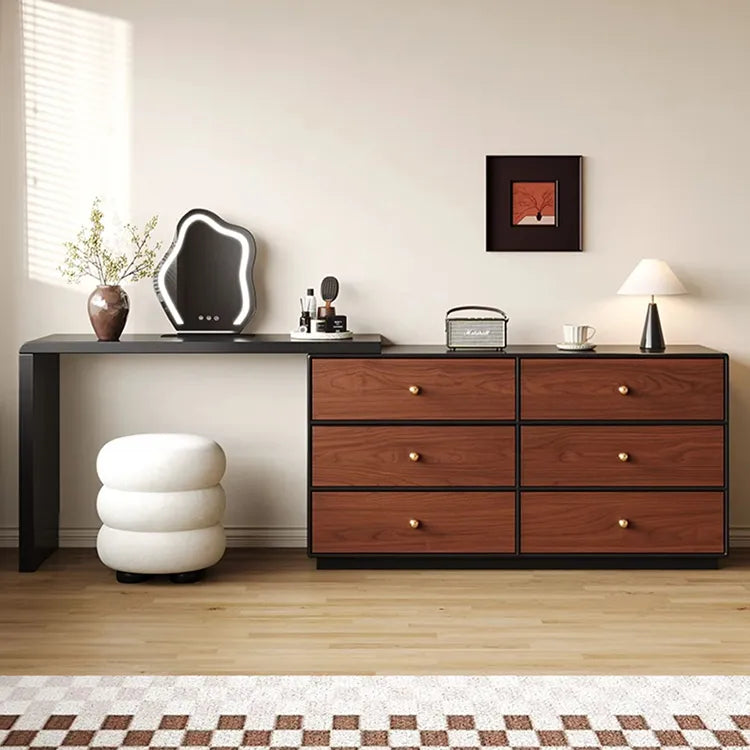 Vanity Table ブラウン 多層板 hlwy-3687
