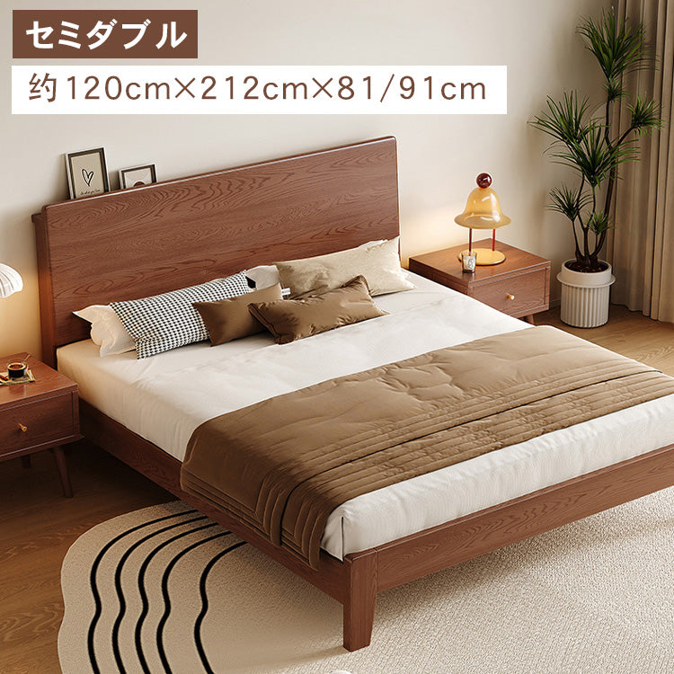 天然素材のパイン材使用！快眠をサポートする高品質ベッド hmak-235