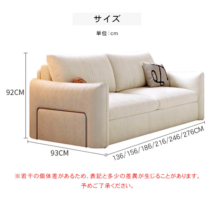 折りたたみ可能なソファーベッド 多機能デザイン 書斎やリビングに最適な一体型シングルダブル兼用 小型住宅向けhmm-3792