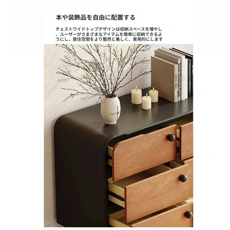 アッシュ材の多層板キャビネット - おしゃれで機能的な収納家具、インテリアに最適！ hmr-4777
