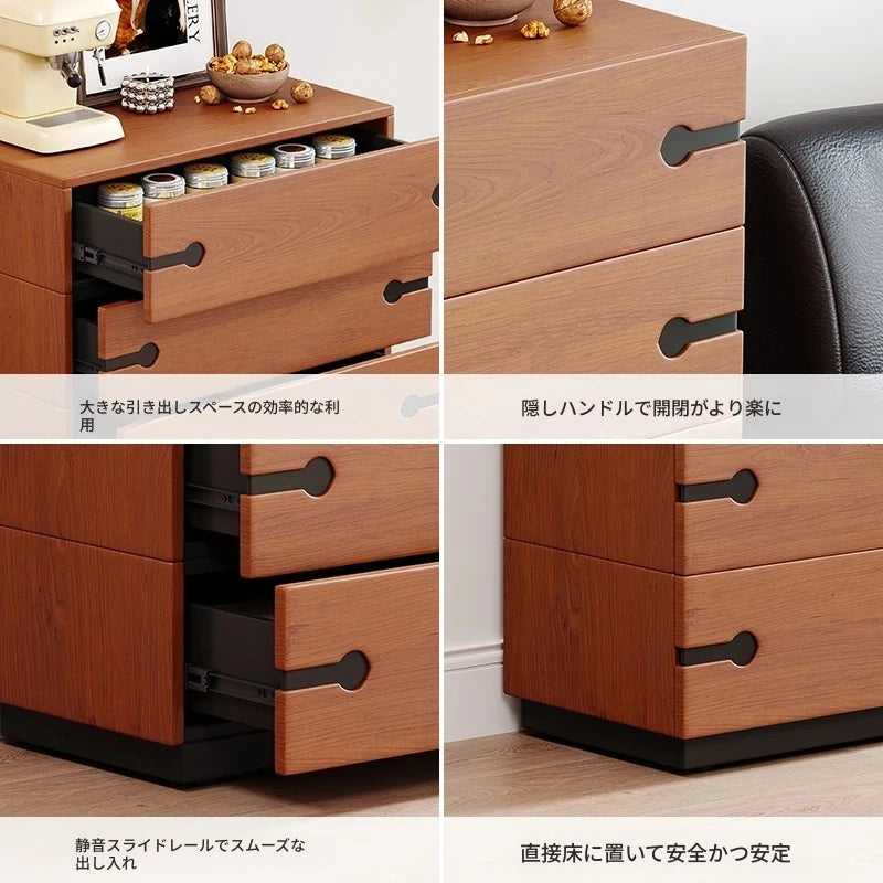 アッシュ材製のスタイリッシュキャビネット – モダンな収納解決策でお部屋を魅力的に！ hmr-4783