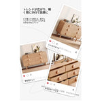 アッシュ材の多層板キャビネット｜シンプルでスタイリッシュな収納家具｜モダンリビングに最適【送料無料】 hmr-4806