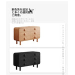 アッシュ材の多層板キャビネット｜シンプルでスタイリッシュな収納家具｜モダンリビングに最適【送料無料】 hmr-4806